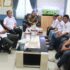 Pengurus PWI Kota Tangerang kujungan sekaligus memberikan SK.